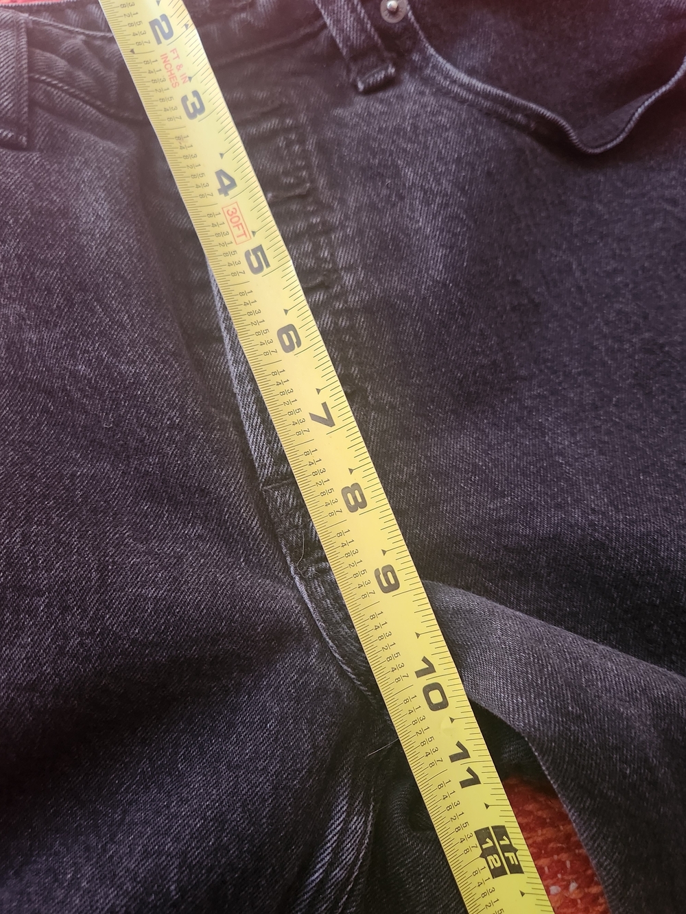 Abercrombie & Fitch Black High-Rise Button-Fly Skinny Jeans - Picture 5 of 9